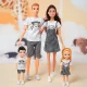 30cm-Family-Doll-Movable-Body-Mom-Dad-Ken-and-Kids-4-Dolls-Set-1-6-Barbies.webp